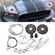 XH-6041 Car Universal Modified Aluminum Alloy Engine Hood Lock Cover(Black) - Locks & Hasps by PMC TechLife | Online Shopping South Africa | PMC TechLife | Buy Now Pay Later Mobicred