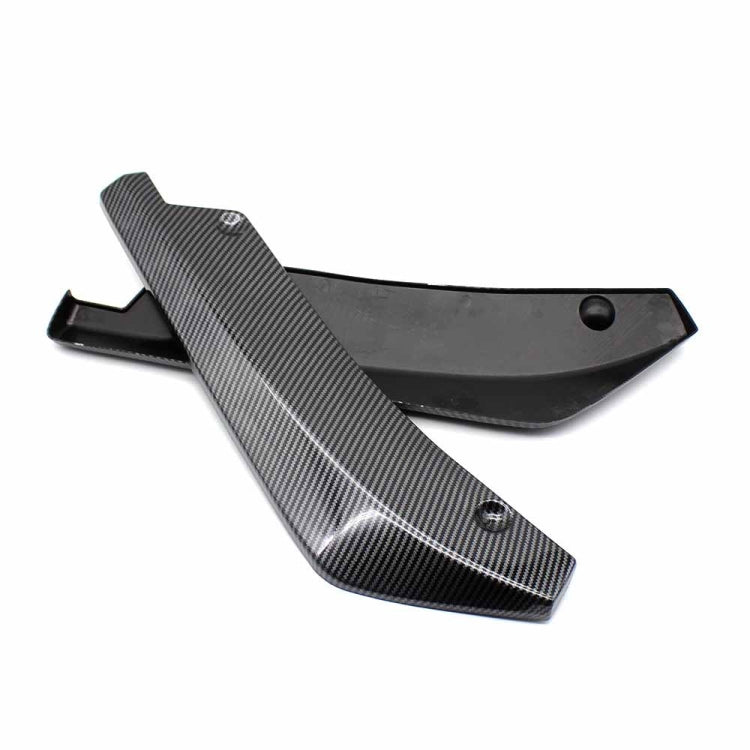 XH-6134 Carbon Texture Car Universal Modified Rear Spoiler Anti-collision Protector Bar Strip Guard Sticker - Anti Collision Sticker by PMC TechLife | Online Shopping South Africa | PMC TechLife | Buy Now Pay Later Mobicred
