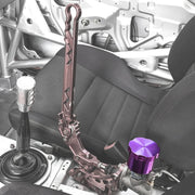 XH-BK017 Car Racing Drift Modified Aluminum Alloy CNC Competitive Hydraulic Handbrake Oil Tank Pot (Blue)