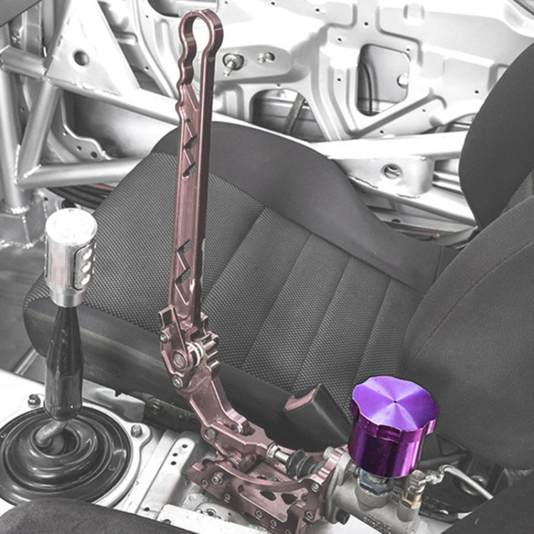 XH-BK017 Car Racing Drift Modified Aluminum Alloy CNC Competitive Hydraulic Handbrake Oil Tank Pot (Blue)