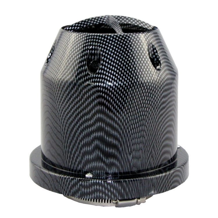 XH-UN005 Car Universal Modified High Flow Mushroom Head Style Intake Filter for 76mm Air Filter (Carbon Fiber Black) - Air Intake System by PMC TechLife | Online Shopping South Africa | PMC TechLife | Buy Now Pay Later Mobicred
