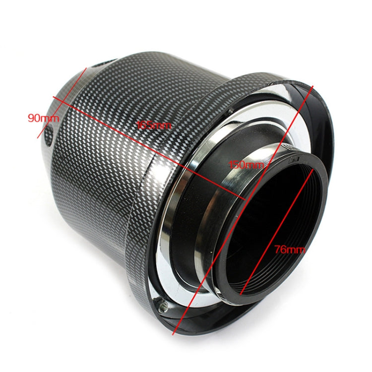 XH-UN005 Car Universal Modified High Flow Mushroom Head Style Intake Filter for 76mm Air Filter (Blue) - Air Intake System by PMC TechLife | Online Shopping South Africa | PMC TechLife | Buy Now Pay Later Mobicred
