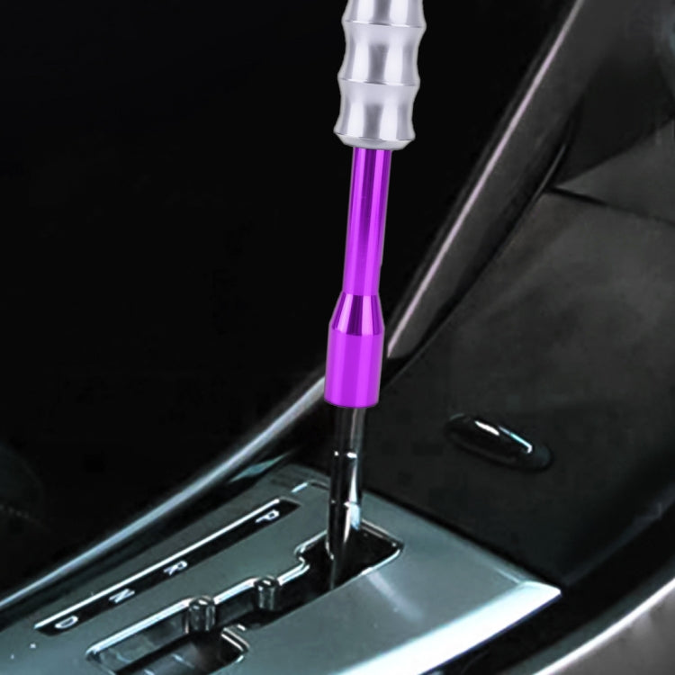 Car Modification Shift Lever Heightening Gear Shifter Extension Rod (Purple) - Shift Knob by PMC TechLife | Online Shopping South Africa | PMC TechLife | Buy Now Pay Later Mobicred