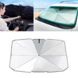Car Retractable Sunshade Sunscreen Heat Insulation Front Windshield Sunshade, Small Size - Sound & Heat Insulation Cotton by PMC TechLife | Online Shopping South Africa | PMC TechLife | Buy Now Pay Later Mobicred