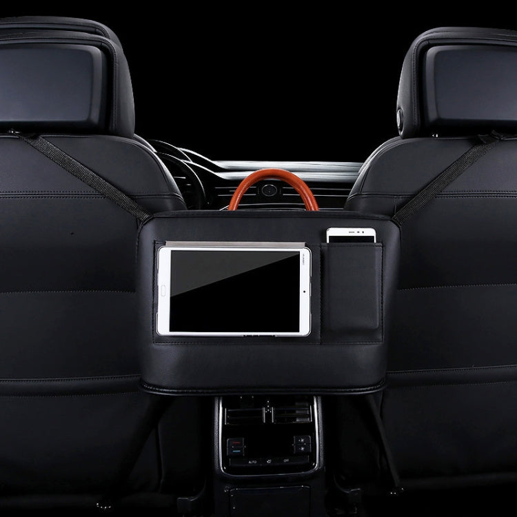 Car Front Seat Hanging Bag Mobile Phone Storage Bag (Black) - Stowing Tidying by PMC Jewellery | Online Shopping South Africa | PMC Jewellery | Buy Now Pay Later Mobicred