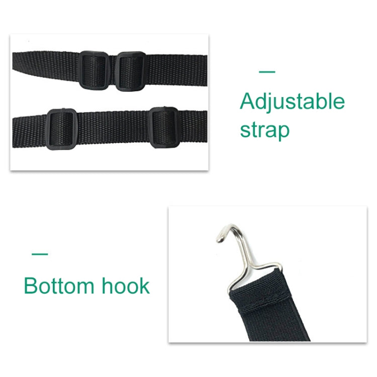 Car Front Seat Hanging Bag Mobile Phone Storage Bag (Beige) - Stowing Tidying by PMC Jewellery | Online Shopping South Africa | PMC Jewellery | Buy Now Pay Later Mobicred