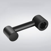 Car Hidden Creative Aluminum Alloy Seat Hook Organizer Storage Hanger (Black)