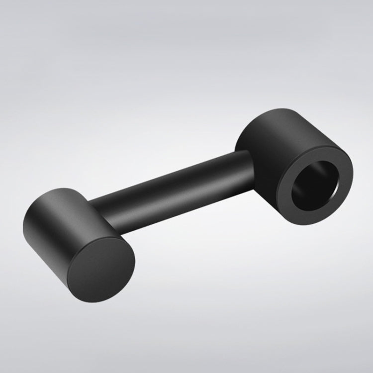 Car Hidden Creative Aluminum Alloy Seat Hook Organizer Storage Hanger (Black)