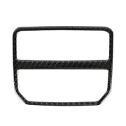 Car Carbon Fiber Rear Air Outlet Frame Decorative Sticker for Volkswagen Tiguan L