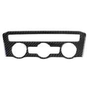 Car Carbon Fiber Air Conditioning Panel Decorative Sticker for Volkswagen Tiguan L, High Configuration