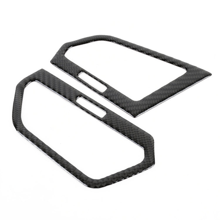Car Carbon Fiber Central Control Side Air Outlet Frame Decorative Sticker for Volkswagen Tiguan L - Car Interior Mouldings by PMC TechLife | Online Shopping South Africa | PMC TechLife | Buy Now Pay Later Mobicred