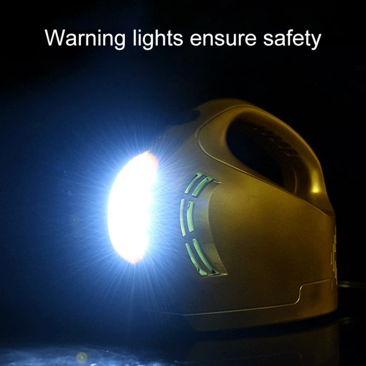 DC 12V 100W Four In One Portable  Car Tire Pump Inflatable Pump(Orange) - Inflatable Pump by PMC TechLife | Online Shopping South Africa | PMC TechLife