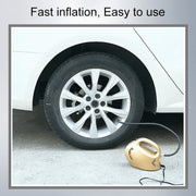 DC 12V 100W Four In One Portable  Car Tire Pump Inflatable Pump(Rose Gold)