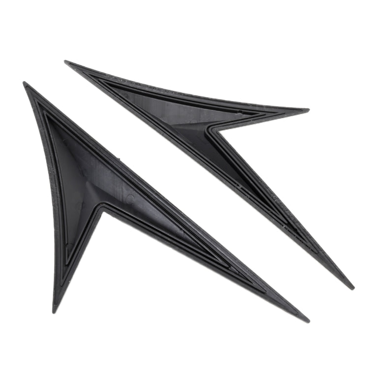 Modified Fender Side Wing Sticker Blade Side Shark Gill Car Body Decorative Sticker for Honda 10th Generation Civic, Carbon Fiber - Decorative Sticker by PMC Jewellery | Online Shopping South Africa | PMC Jewellery | Buy Now Pay Later Mobicred
