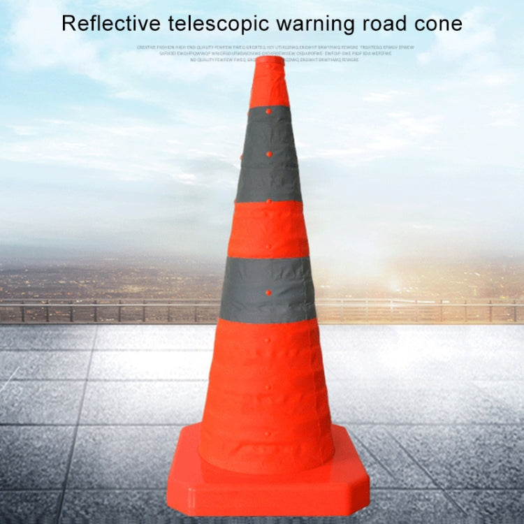 Lift Road Safety Road Cones with Warning Light Height: 70cm - Reflective Material by PMC TechLife | Online Shopping South Africa | PMC TechLife | Buy Now Pay Later Mobicred