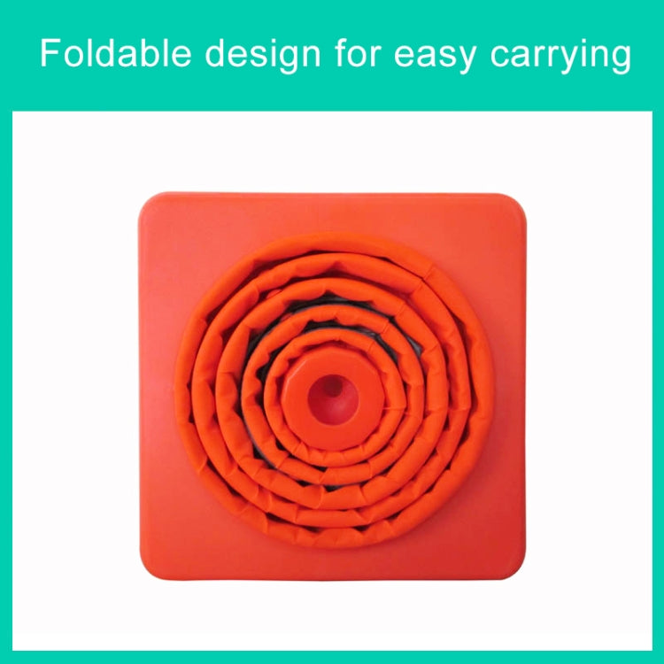 Lift Road Safety Road Cones with Warning Light Height: 30cm - Reflective Material by PMC Jewellery | Online Shopping South Africa | PMC Jewellery | Buy Now Pay Later Mobicred