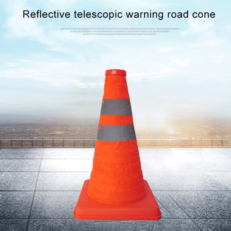 Lift Road Safety Road Cones with Warning Light Height: 30cm - Reflective Material by PMC Jewellery | Online Shopping South Africa | PMC Jewellery | Buy Now Pay Later Mobicred