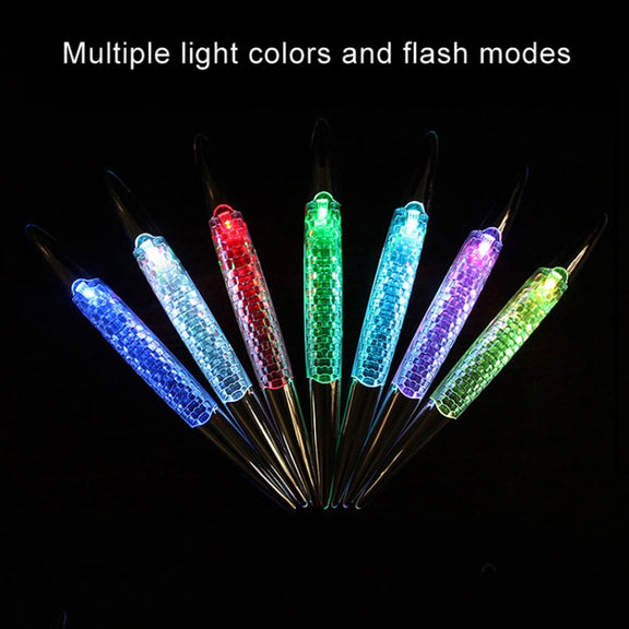 Car Solar Shark Gill Warning Lights Car Door Anti-collision Rear-end Collision LED Dlashing Lamp, Mode: Constant Bright + Flashing (Gold)