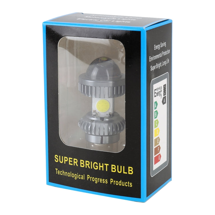 BA20D DC9-18V / 4.7W (H)2.2W(L) / 6000K / 500LM Motorcycle LED Headlight with COB Lamp Beads - Headlights by PMC TechLife | Online Shopping South Africa | PMC TechLife | Buy Now Pay Later Mobicred