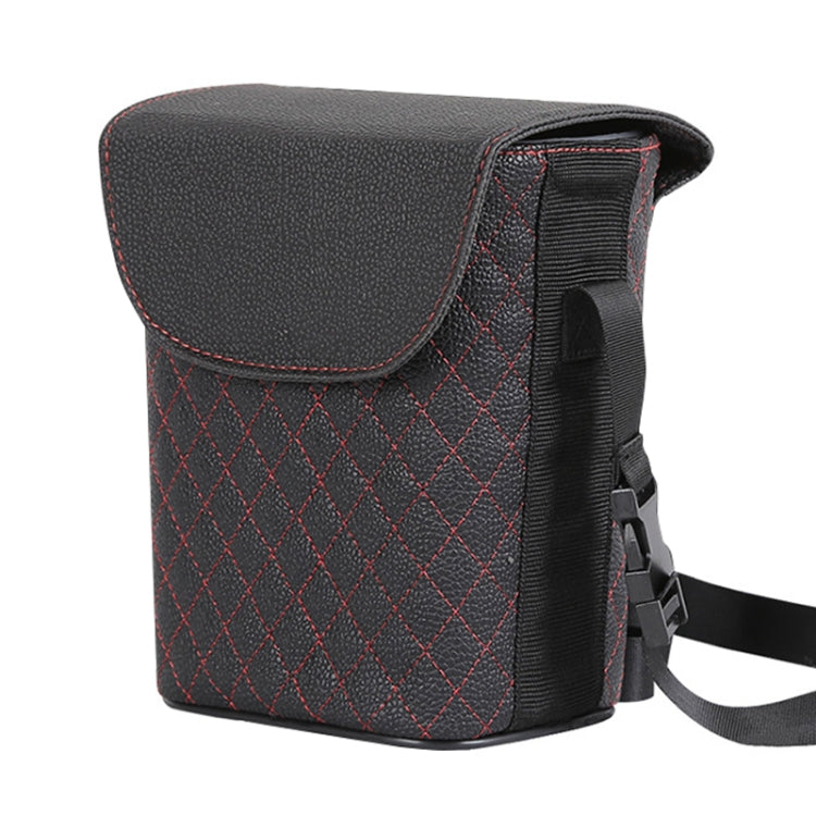 Car Back Seat Hook Garbage Can Car Storage Box (Black) - Seat Accessories by PMC Jewellery | Online Shopping South Africa | PMC Jewellery | Buy Now Pay Later Mobicred