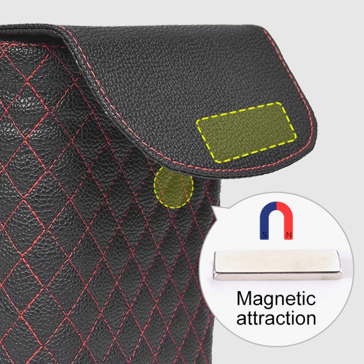 Car Back Seat Hook Garbage Can Car Storage Box (Black) - Seat Accessories by PMC Jewellery | Online Shopping South Africa | PMC Jewellery | Buy Now Pay Later Mobicred