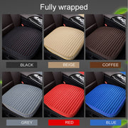 3 in 1 Car Seat Cushion Free Binding All Inclusive Seat Mat Set (Coffee)