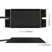 2 PCS 1156 / BAU15S DC12V 50W 6 Ohms Turn Signal / Reversing Light / Brake Light Split Dual Resistance Decoder