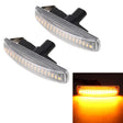 2 PCS DC12V / 3W Car LED Dynamic Blinker Side Lights Flowing Water Turn Signal Light for Land Rover, Amber Light (Transparent) - Arrow Turn Lights by PMC TechLife | Online Shopping South Africa | PMC TechLife | Buy Now Pay Later Mobicred