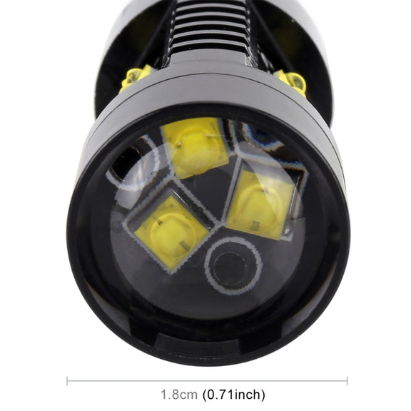 2 PCS H4 DC12V 4.3W 6000K 500LM Car Fog Lights with 12LEDs SMD-2525