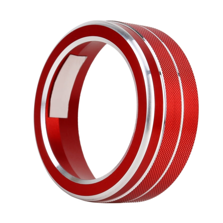 2 PCS Car Aluminum Alloy Air Conditioner Knob Case for Toyota RAV4 / Wildlander (Red) - Decoration Rings by PMC TechLife | Online Shopping South Africa | PMC TechLife | Buy Now Pay Later Mobicred