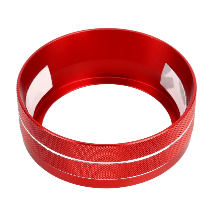 2 PCS Car Aluminum Alloy Air Conditioner Knob Case for Toyota RAV4 / Wildlander (Red)