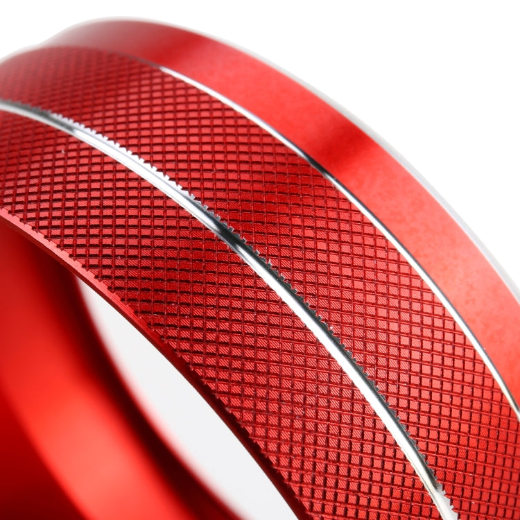 2 PCS Car Aluminum Alloy Air Conditioner Knob Case for Toyota RAV4 / Wildlander (Red) - Decoration Rings by PMC TechLife | Online Shopping South Africa | PMC TechLife | Buy Now Pay Later Mobicred