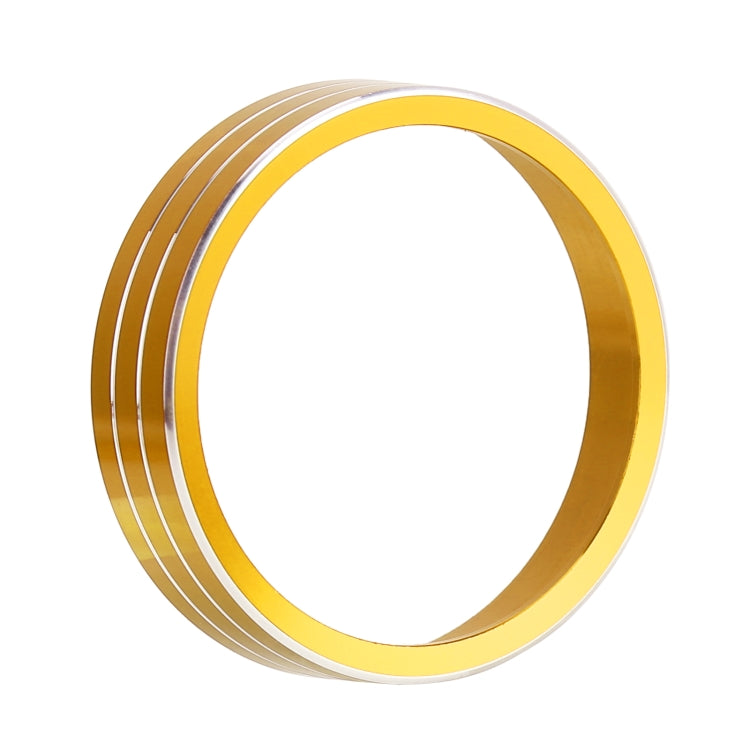 8 PCS Car Aluminum Alloy Air Conditioner Knob Case and Base for Honda XR-V (Gold) - Decoration Rings by PMC TechLife | Online Shopping South Africa | PMC TechLife | Buy Now Pay Later Mobicred