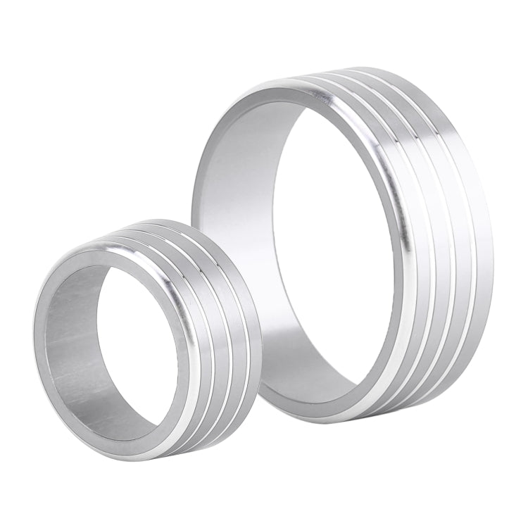 3 PCS Car Aluminum Alloy Air Conditioner Knob Case for Honda VEZEL / XR-V / Fit / GIENIA / City(Silver)