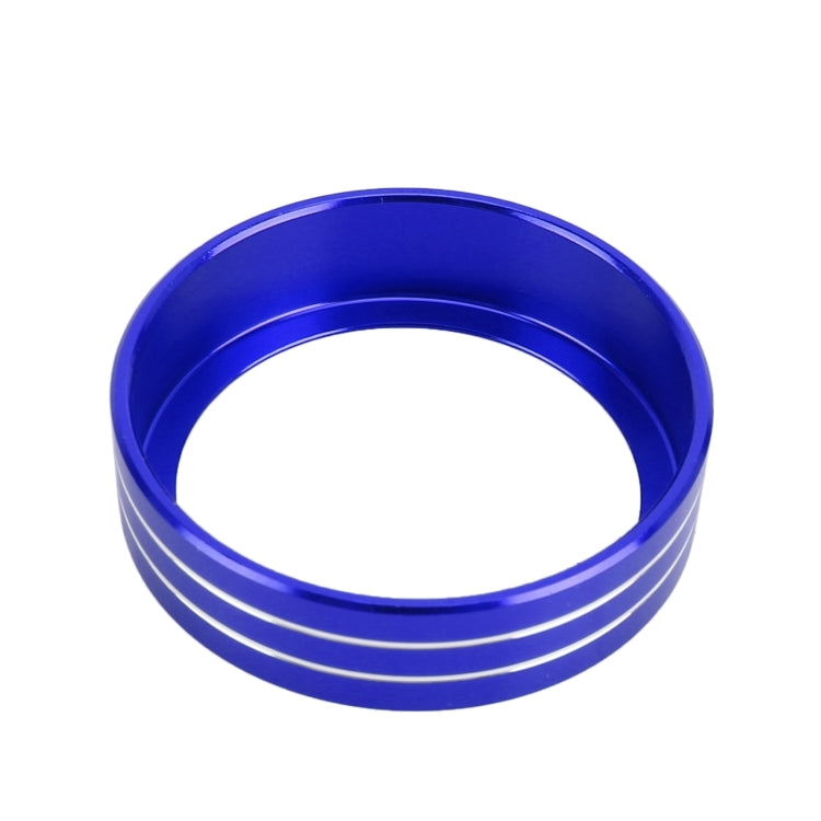 2 PCS Car Metal Air Conditioner Knob Case for Nissan X-TRAIL (Blue) - Decoration Rings by PMC TechLife | Online Shopping South Africa | PMC TechLife | Buy Now Pay Later Mobicred