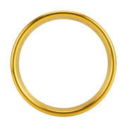 4 PCS Car Metal Air Outlet Decorative Outside Ring for Audi A3 / S3 / Q2L (Gold)