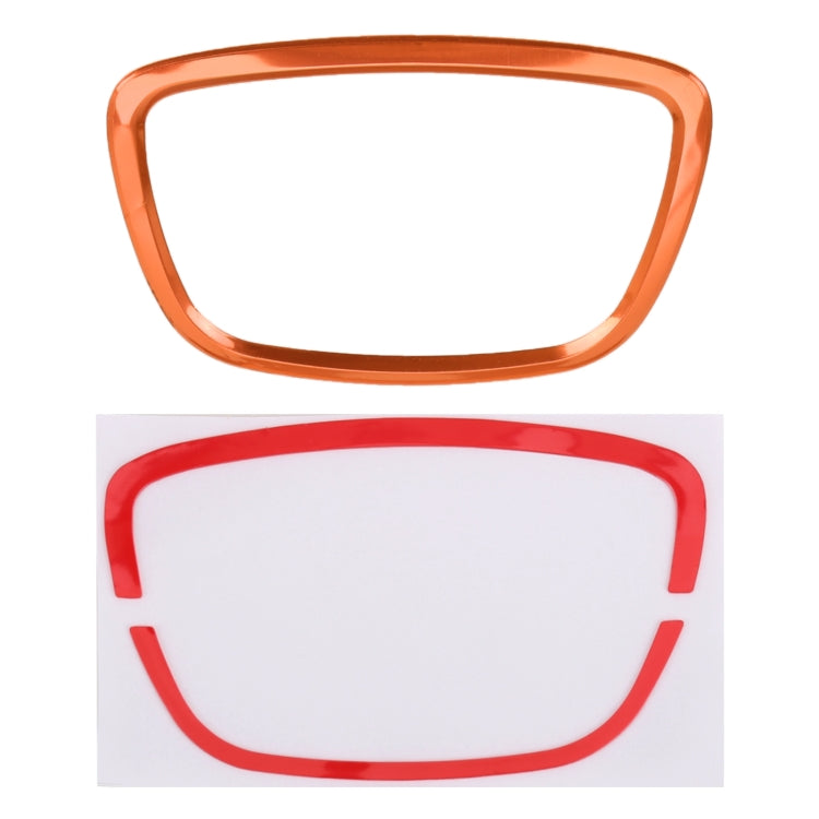 Car Auto Steering Wheel Ring Cover Trim Sticker Decoration for Audi (Orange) - Decoration Rings by PMC TechLife | Online Shopping South Africa | PMC TechLife | Buy Now Pay Later Mobicred