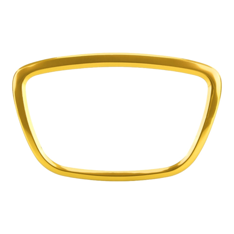 Car Auto Steering Wheel Ring Cover Trim Sticker Decoration for Audi (Gold)
