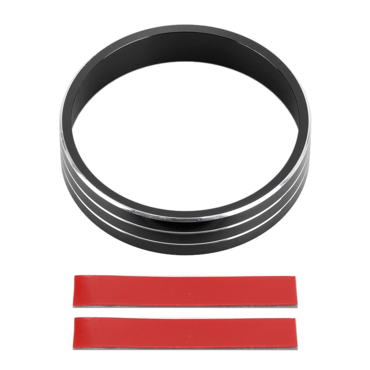 Car Metal Air Conditioner Knob Case for Mitsubishi ASX (Black) - Decoration Rings by PMC TechLife | Online Shopping South Africa | PMC TechLife | Buy Now Pay Later Mobicred