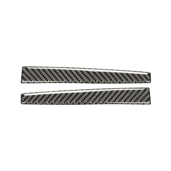 Car Carbon Fiber Door Handle Decorative Sticker for Subaru BRZ / Toyota 86 2013-2017, Left and Right Drive Universal (Black)