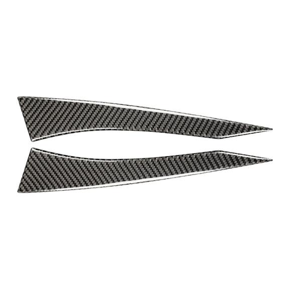 Car Carbon Fiber Rearview Mirror Anti-collision Strip for Subaru BRZ / Toyota 86 2013-2017, Left and Right Drive Universal (Black)