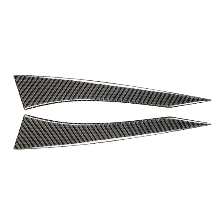 Car Carbon Fiber Rearview Mirror Anti-collision Strip for Subaru BRZ / Toyota 86 2013-2017, Left and Right Drive Universal (Black)