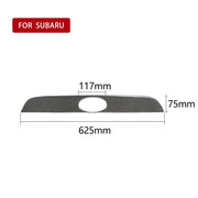 Car Carbon Fiber Rear Logo Decorative Strip for Subaru BRZ / Toyota 86 2013-2020, Left and Right Drive Universal(Black)