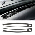 Car Carbon Fiber Central Control Instrument Air Outlet Decorative Sticker for Subaru BRZ / Toyota 86 2013-2020, Left and Right Drive Universal (Black) - Car Interior Mouldings by PMC TechLife | Online Shopping South Africa | PMC TechLife | Buy Now Pay Later Mobicred
