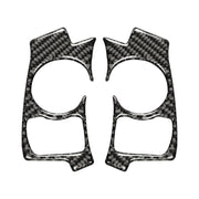 Car Carbon Fiber Steering Wheel Button Decorative Sticker for Lexus IS250 NX200 200t 300h 13-, Left Drive B Style