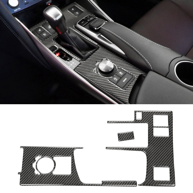 Car Carbon Fiber Gear Position Panel Decorative Sticker for Lexus IS250 2013-, Left Drive A Style - Car Interior Mouldings by PMC TechLife | Online Shopping South Africa | PMC TechLife | Buy Now Pay Later Mobicred
