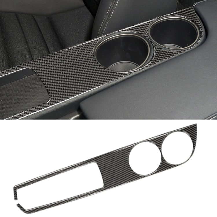 Car Carbon Fiber Water Cup Holder Panel Decorative Sticker for Lexus IS250 2013-, Left Drive - Car Interior Mouldings by PMC TechLife | Online Shopping South Africa | PMC TechLife | Buy Now Pay Later Mobicred