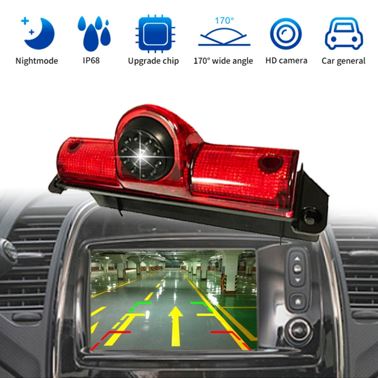 PZ467 Car Waterproof 170 Degree Brake Light View Camera for Chevrolet - Rear View Cameras by PMC TechLife | Online Shopping South Africa | PMC TechLife | Buy Now Pay Later Mobicred