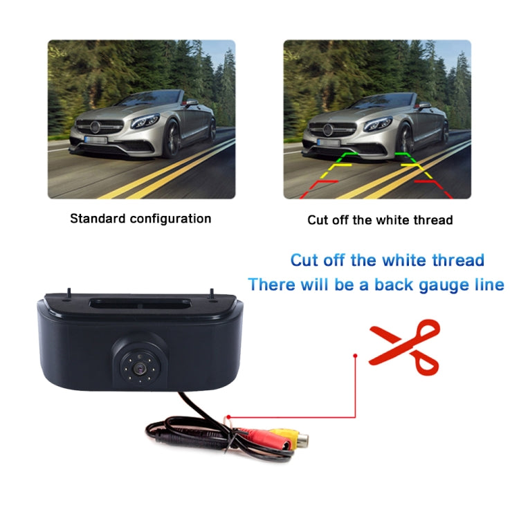 PZ469 Car Waterproof 170 Degree Brake Light View Camera for Nissan N200 2010-2017 - free shipping - PMC TechLife - Order now!