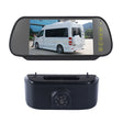 PZ469 Car Waterproof 170 Degree Brake Light View Camera + 7 inch Rearview Monitor for Nissan N200 2010-2017 - Rear View Cameras by PMC TechLife | Online Shopping South Africa | PMC TechLife | Buy Now Pay Later Mobicred